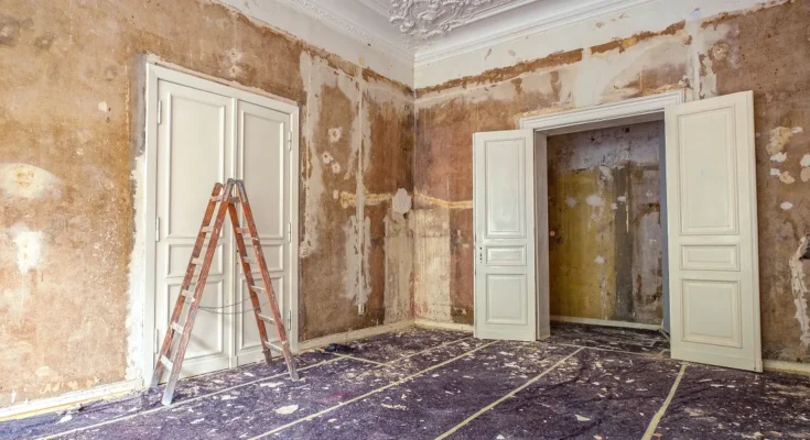 The interior of house under renovation | Source: Shutterstock