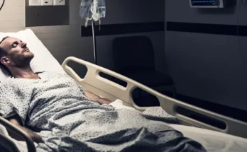 A man lying in a hospital bed | Source: AmoMama