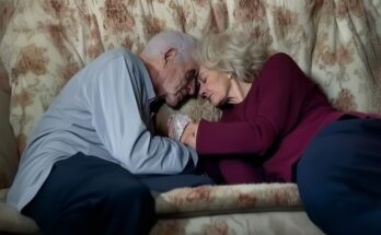 Old couple.