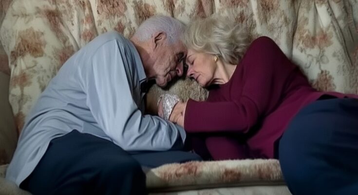 Old couple.