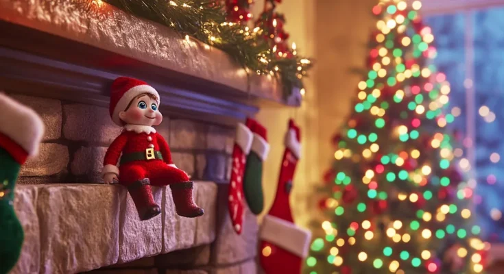 Elf on the shelf | Source: Midjourney