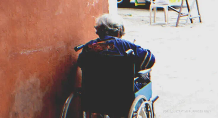 Elderly woman in a wheelchair | Source: Shutterstock