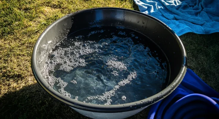 A basin filled with soapy water | Source: The Celebritist