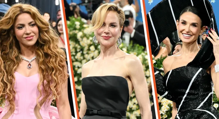 Shakira | Nicole Kidman | Demi Moore | Source: Getty Images