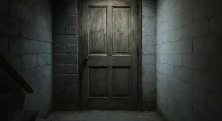 A basement door | Source: Sora