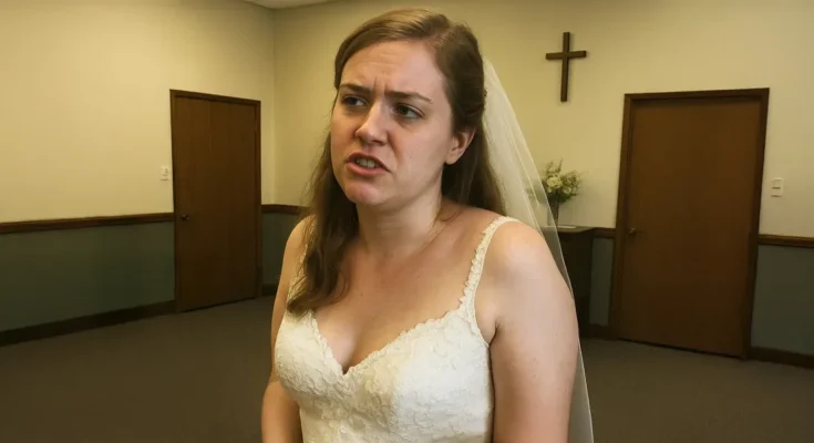 A frowning bride | Source: The Celebritist