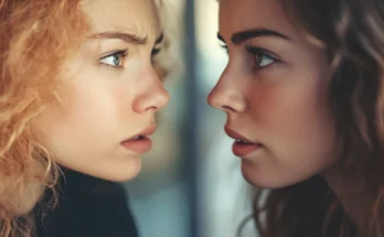 Two women face to face | Source: Midjourney