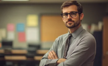 A male teacher | Source: Midjourney