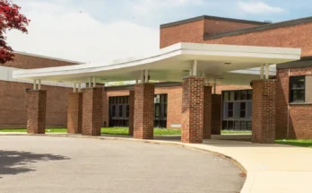 A school entrance | Source: Shutterstock