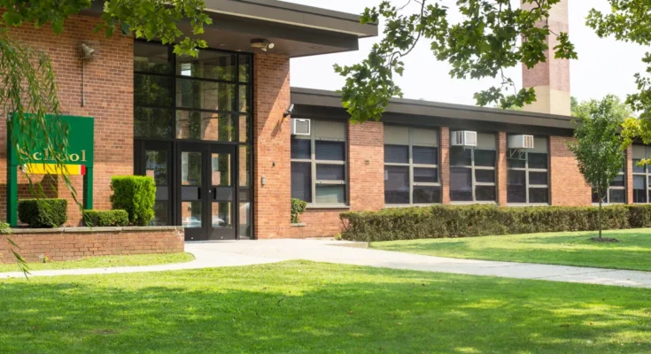 The exterior of a school | Source: Shutterstock