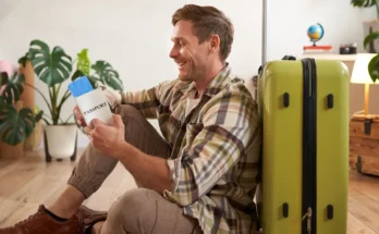 A man holding his passport | Source: Shutterstock