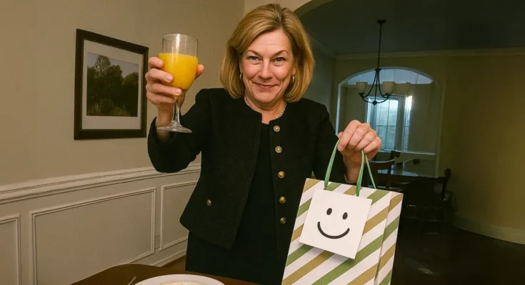 A woman raising a glass | Source: The Celebritist