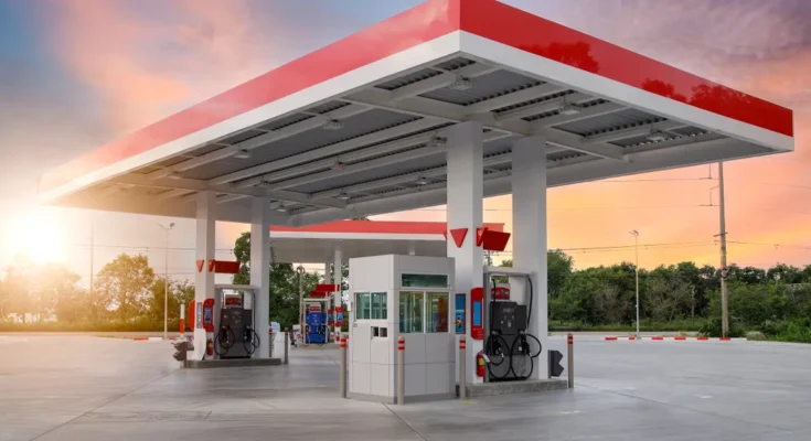 A gas station | Source: Shutterstock