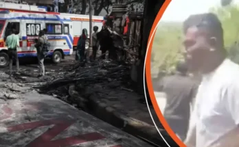 Crash site aftermath in Ahmedabad | Survivor moments after escape | Source: YouTube/ABCNews | YouTube/TheTimes