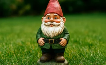 A lawn gnome | Source: Sora