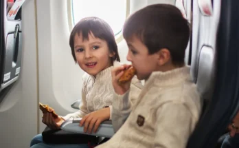 Children on a plane | Source: Shutterstock