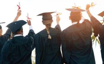 Students celebrating their graduation | Source: Shutterstock
