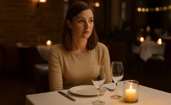 A woman sitting at the restaurant table | Source: Sora