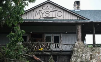 A photo of Camp Mystic quarters after the Texas flash floods. | Source: Facebook/FOX Weather