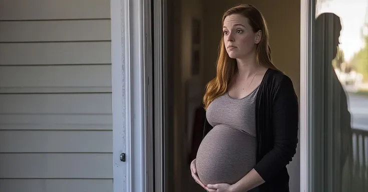 Pregnant woman. | Source: Midjourney