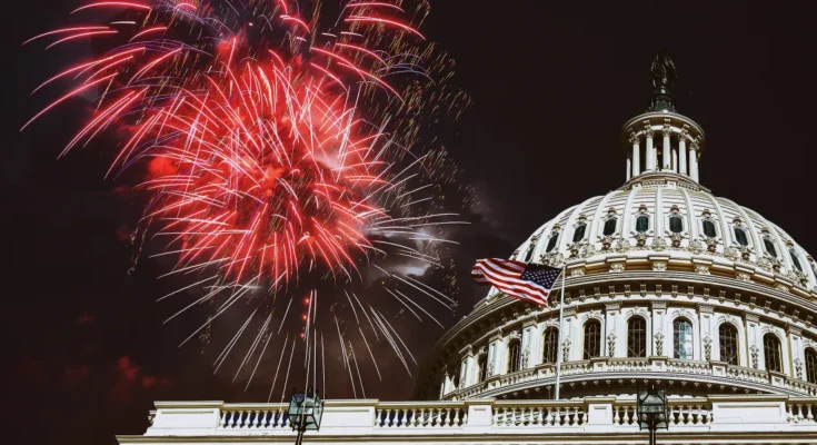 Fourth of July fireworks | Source: Shutterstock