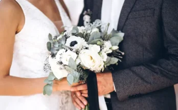 A couple on their wedding day | Source: Shutterstock
