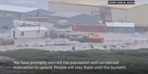 Tsunami hits Russia's Kuril Islands after an earthquake| AP