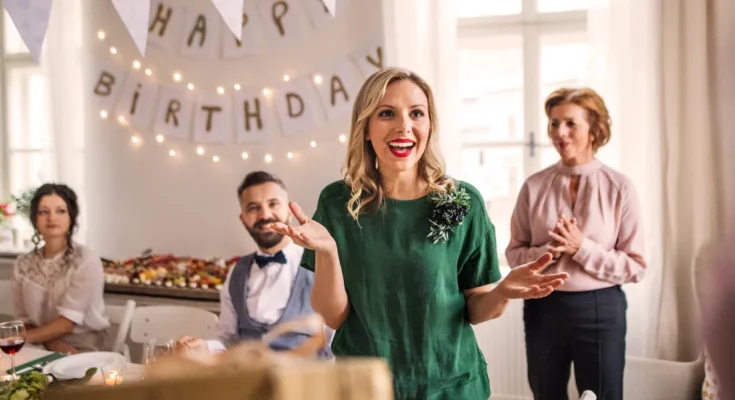People at a birthday party | Source: Shutterstock
