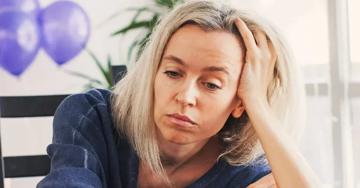 A woman looking displeased | Source: Shutterstock