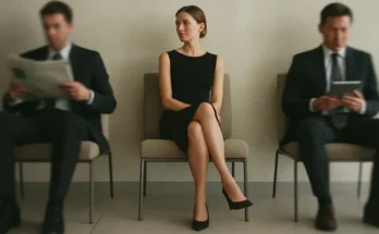 A woman waiting. | Source: Sora