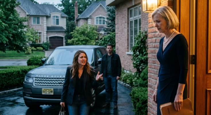 Family confrontation at dawn