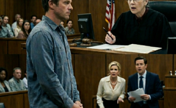 Man locks eyes with judge