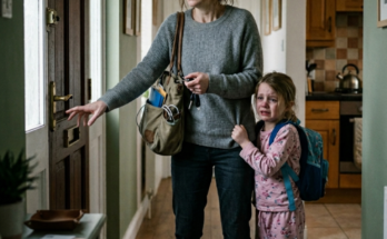 Mother and daughter escaping home