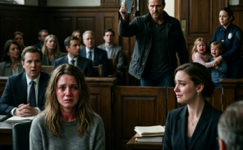 Mother in courtroom receives har…